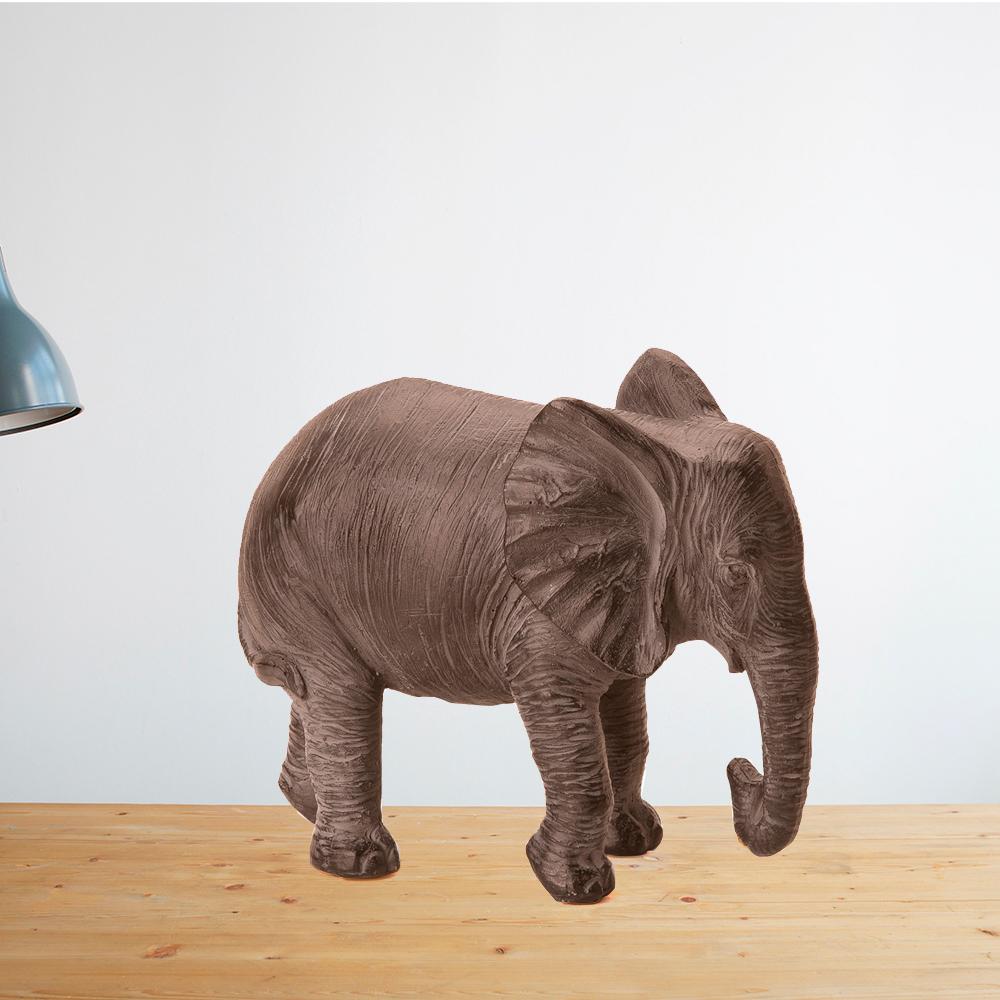 Escultura elefante em poliresina