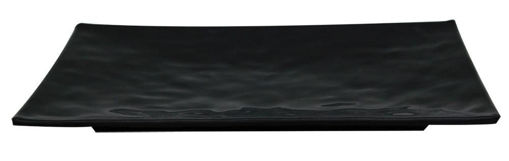 Travessa Brinox Sushi 25Cm Melamina Preta
