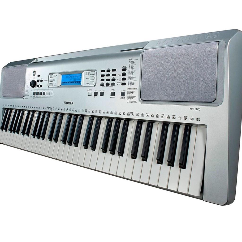 Teclado Arranjador YPT370 Prata YAMAHA