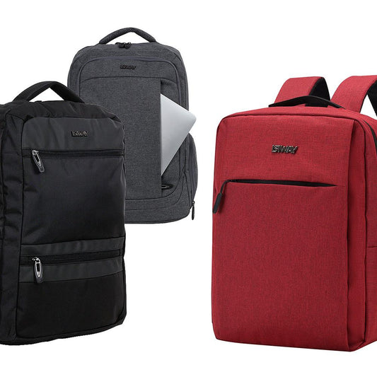 Mochila Office Isiway Para Notebook Com Amplo Espaço Interno Isibrás