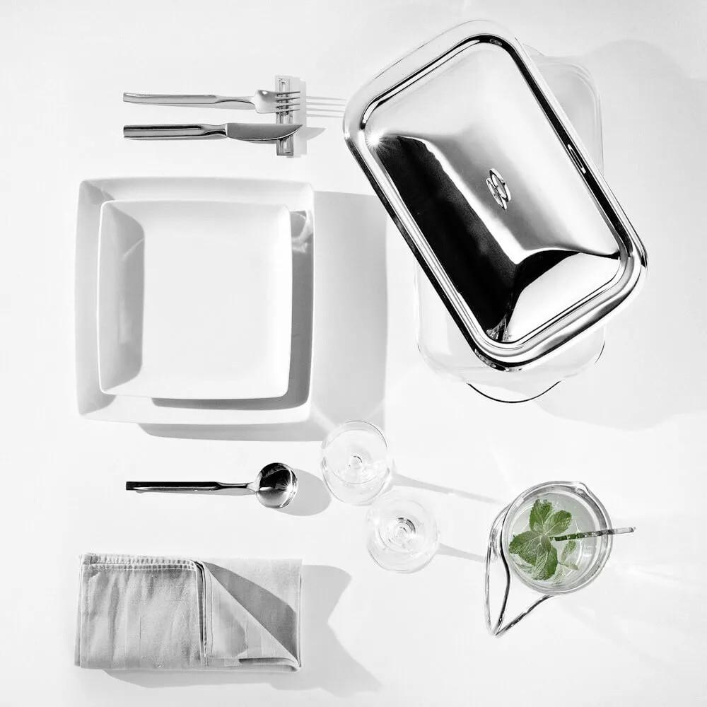 Jarra Agliana Riva Aço Inox 1.5L Com Mexedor Design Exclusivo