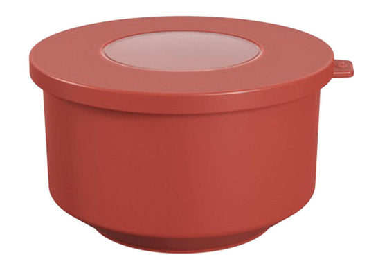 Pote Hoop 12,4 x 13,2 x 7,2 cm 500 ml - Vermelho Coza