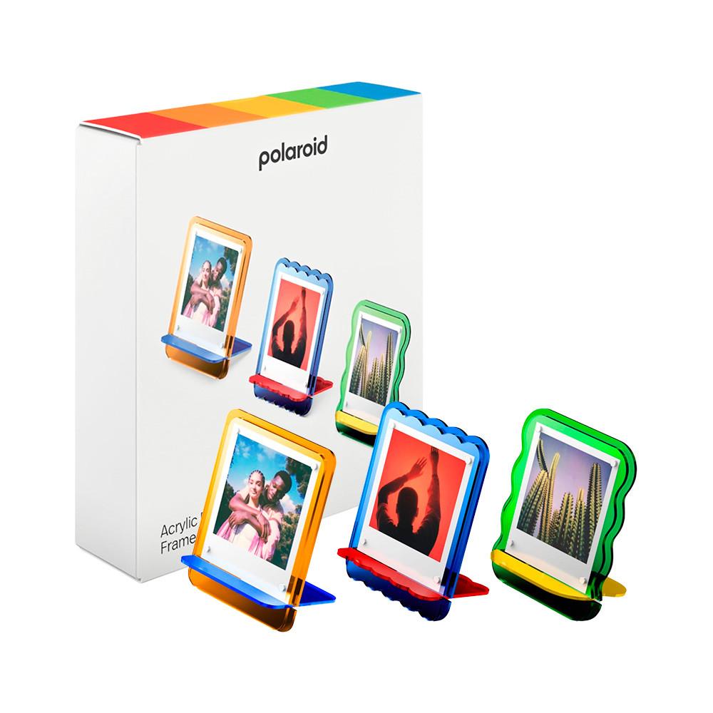 Porta-Retrato Acrílico Polaroid 3-Unidades Personalize E Exponha