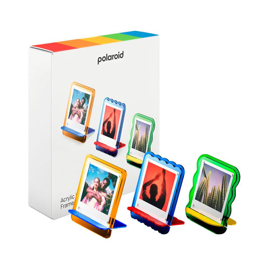 Porta-Retrato Acrílico Polaroid 3-Unidades Personalize E Exponha