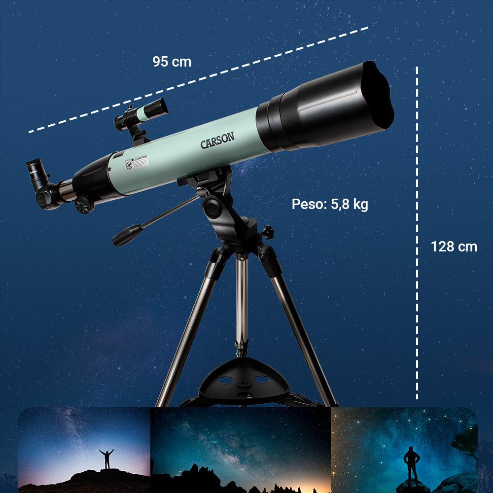 Telescópio Refrator 80mm Carson Alta Qualidade 70x Astronomia