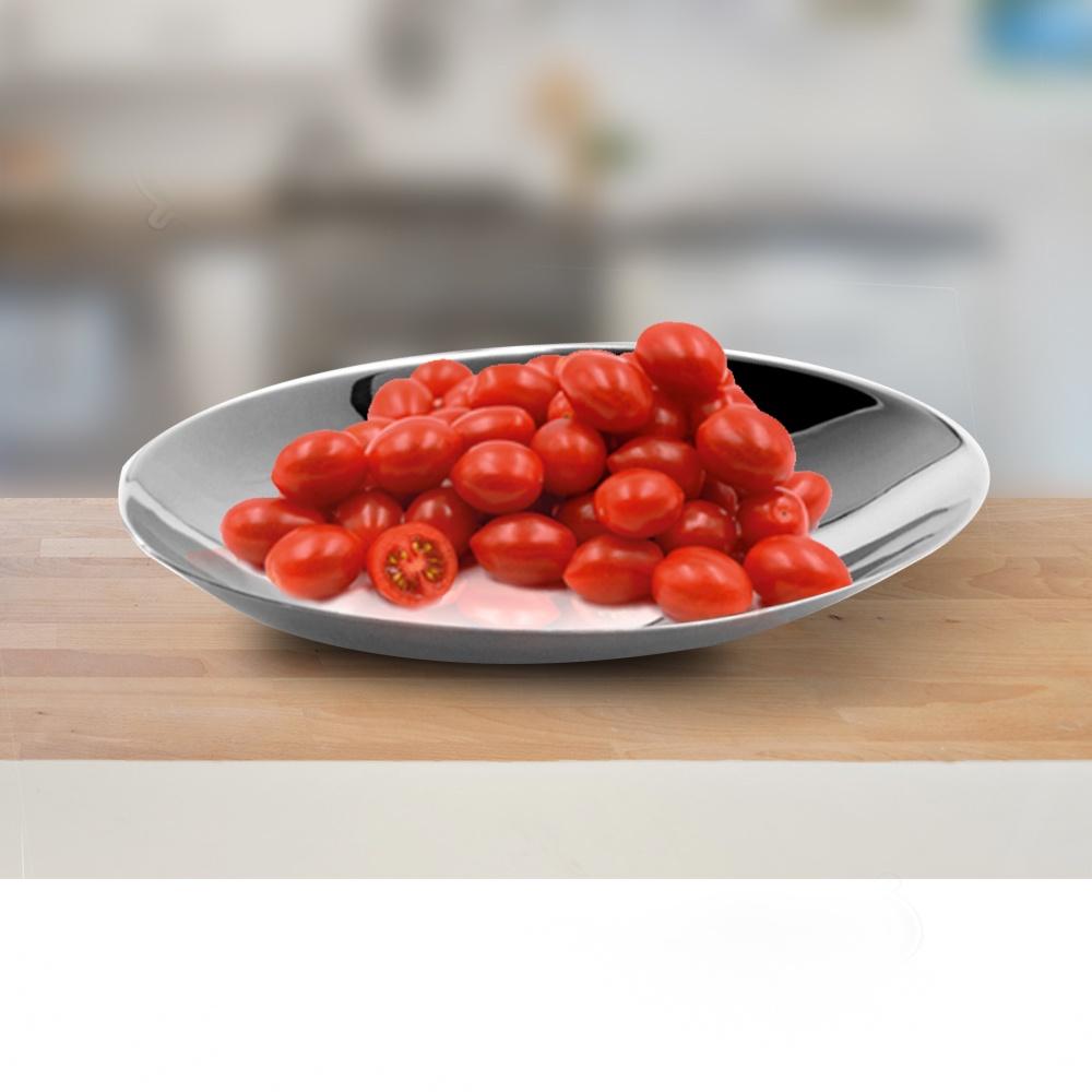 Porta aperitivo Pizzo inox Designer Studio Riva