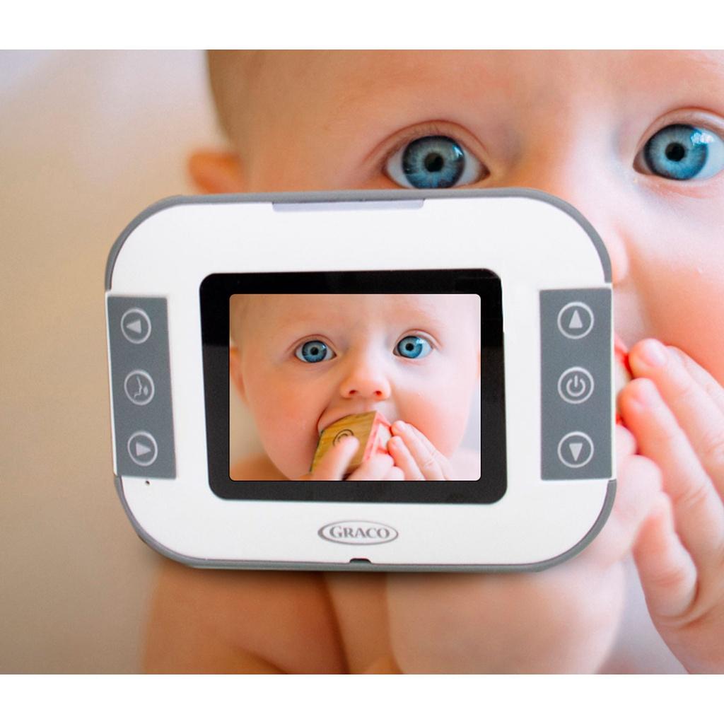 Babá Eletrônica com Câmera e Monitor de Áudio e Vídeo com Intercomunicação Sem Fio