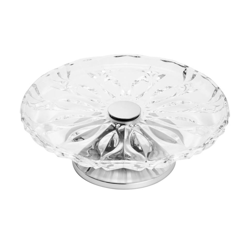 Prato de aço inox para bolo Louise 31cm