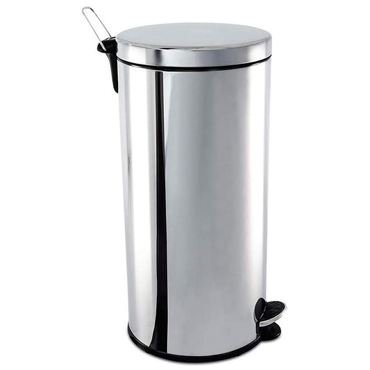 Lixeira Brinox Inox com Pedal e Balde 30L
