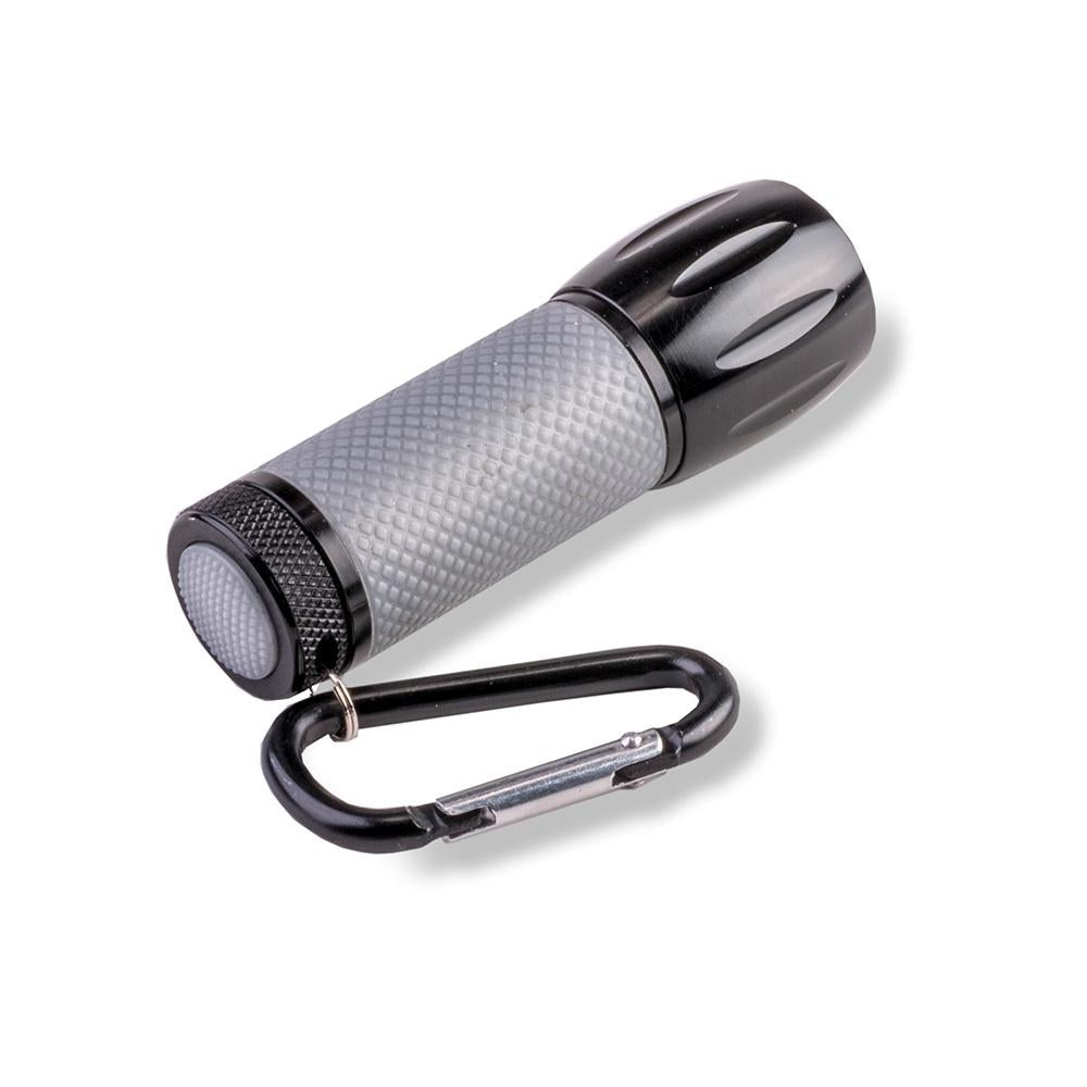 Lanterna Compacta com Luz LED Ultra brilhante e mosquetão