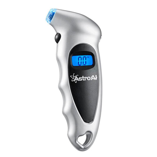 Medidor com visor LCD Digital de Pressão de Pneus de até 150 PSI