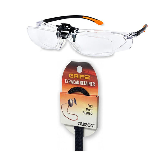 Kit Óculos Flip Up 1,5x Com Alça De Pescoço Para Óculos 52cm