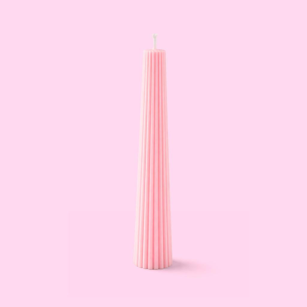 Vela Decorativa Torre Com Design Escultural 22,5Cm E 100g