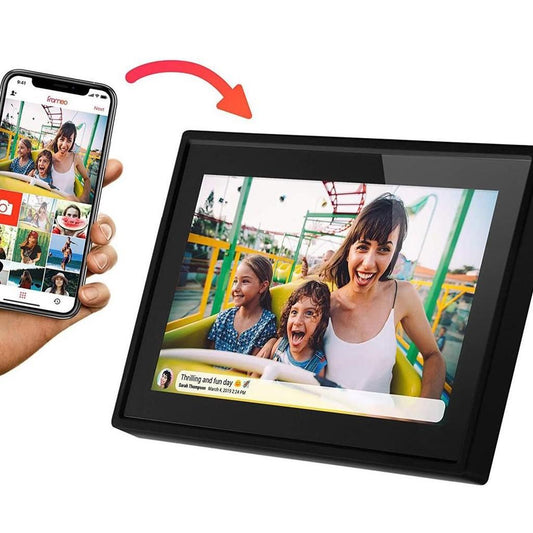 Porta-Retratos Digital inteligente Minolta Smart MN632 Wi-Fi LCD 10´´ Touch Screen 8GB