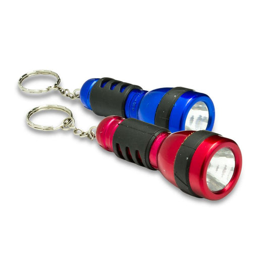 Kit com 2 lanternas em formato de chaveiro