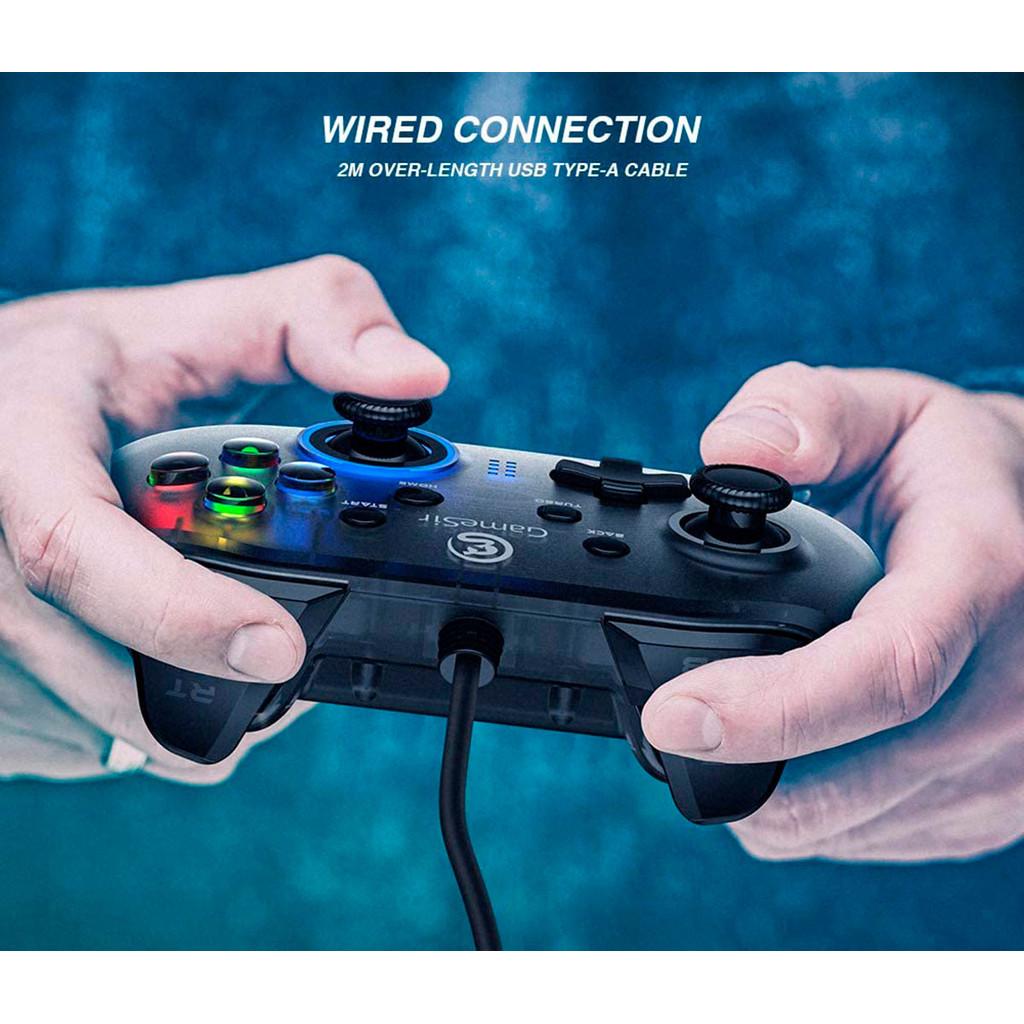Controle de Game GameSir T4 Pro Multiplataforma com comandos remotos