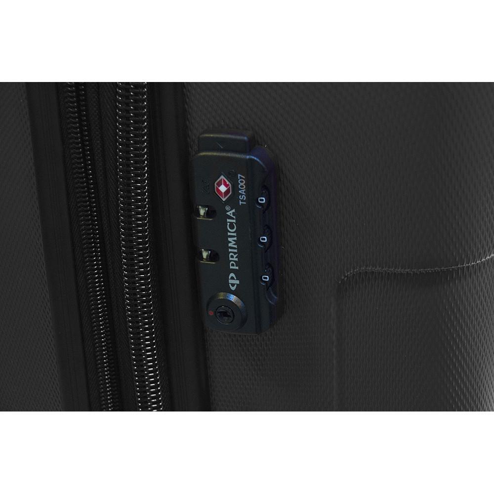 Mala viagem Primicia ABS Giro 360° Média - Champagne