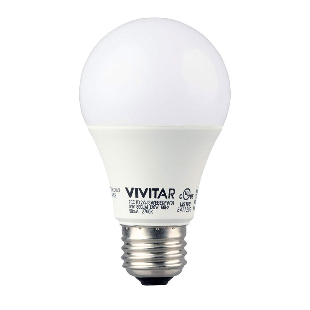 Lâmpada LED WiFi Vivitar LB-95 800 Lumens Branca