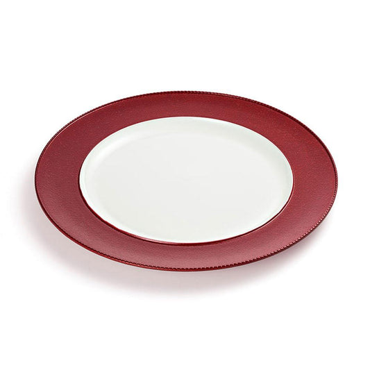 Sousplat Vermelho 33 Cm