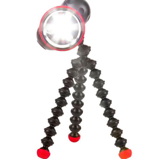 Luminária com hastes flexíveis e pés magnéticos - Gorilla Torch Flare