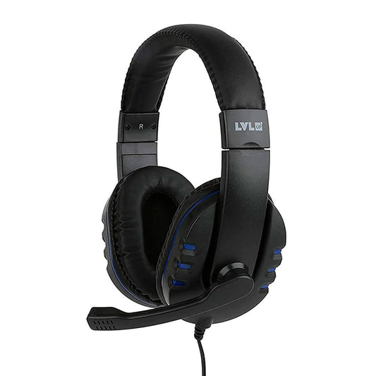 Pro Gaming Headset Level UP para PS5, Xbox1, Switch, PC e Mobile - Cor Preta