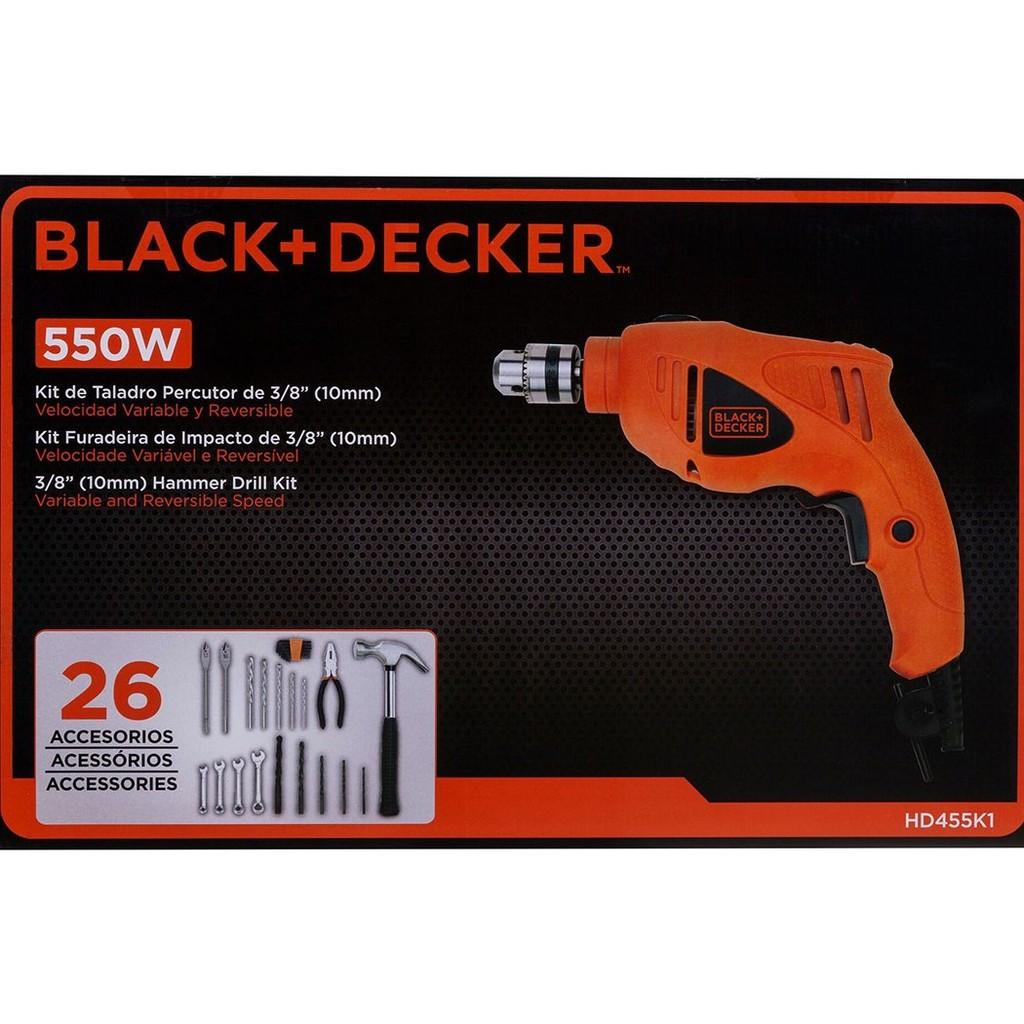 Furadeira de impacto 3/8´´ 127V VVR com Kit 26 acessórios