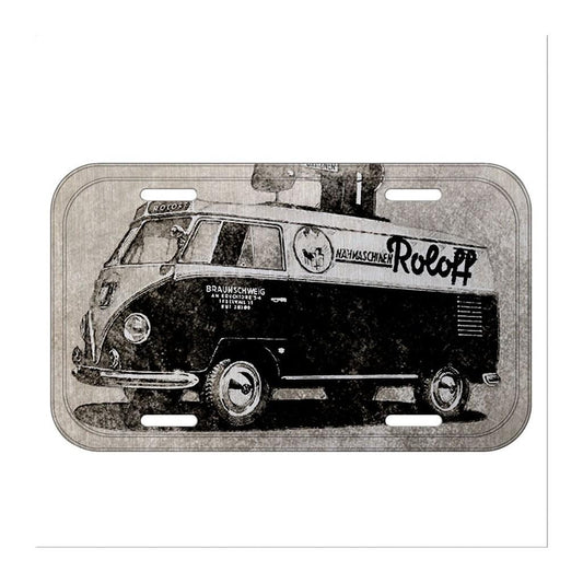 Placa de Carro Kombi 30 x 15 Cm