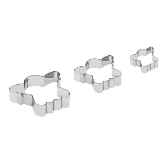 Conjunto 3Pcs Cortador Biscoito Anjo Glace
