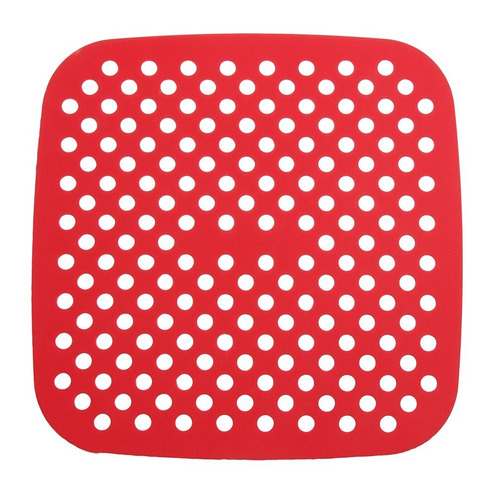 Tapete de silicone para fritadeira elétrica quadrado 21cm