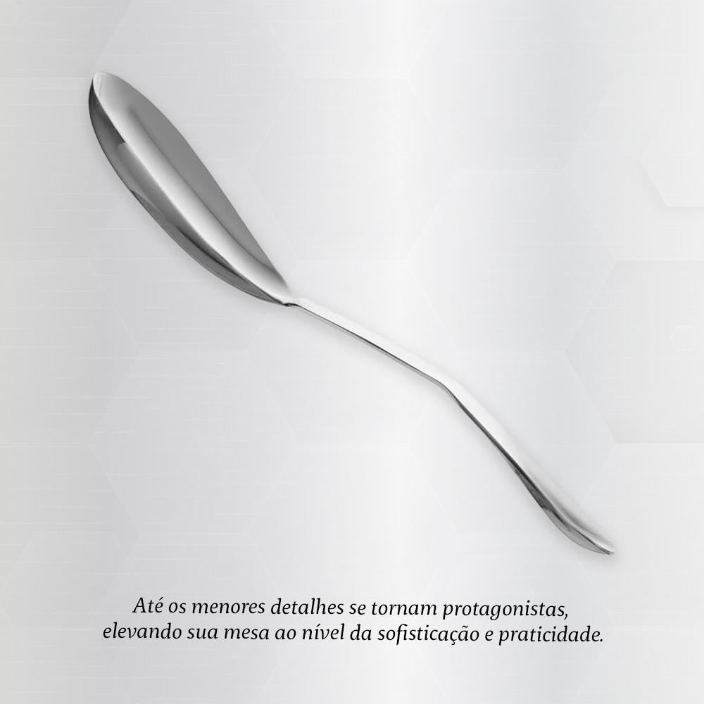 Colher De Molho Augusta Inox Com Apoio Elegância E Praticidade Riva