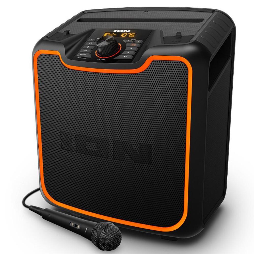 Alto Falante Portátil Sem Fio 120 Watts IPX5 Resistente A Água Com Microfone