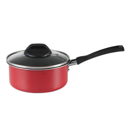 Panela com Tampa Brinox 20X9Cm 2,5L Garlic Vermelha