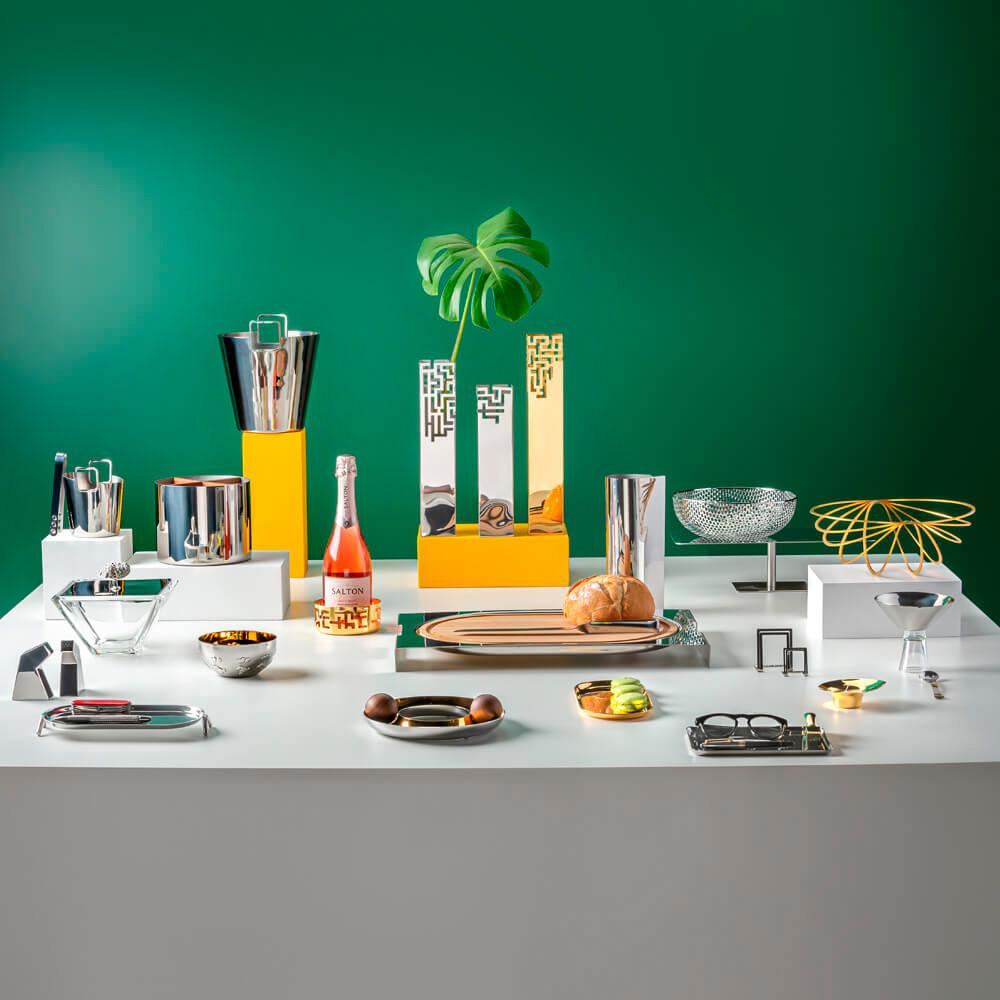 Taça Inox Suzzara Com Colher Design Elegante E Durável Riva