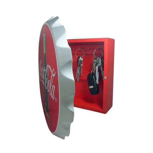 Porta-chaves Coca-cola Tampinha Vermelho -  Urban