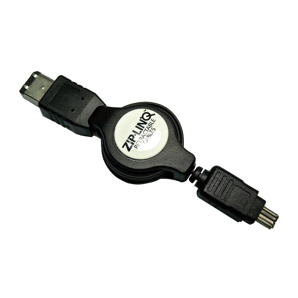 Cabo firewire retrátil 6-4