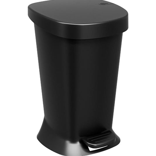 Lixeira C/Pedal Square 5L-Preta