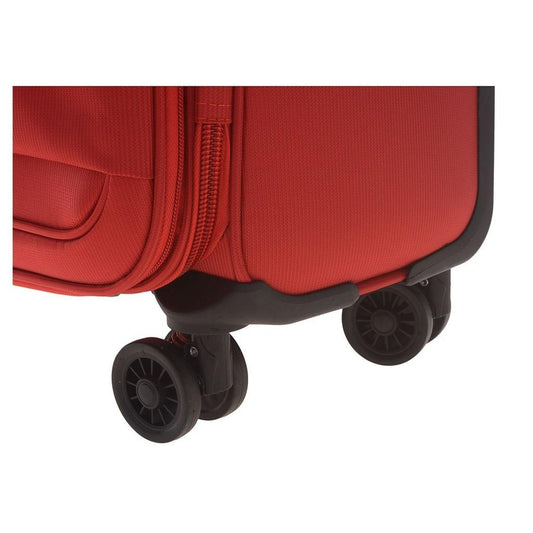 Mala viagem Primicia Cairo Poliéster Rodas 360° Média - Vermelha