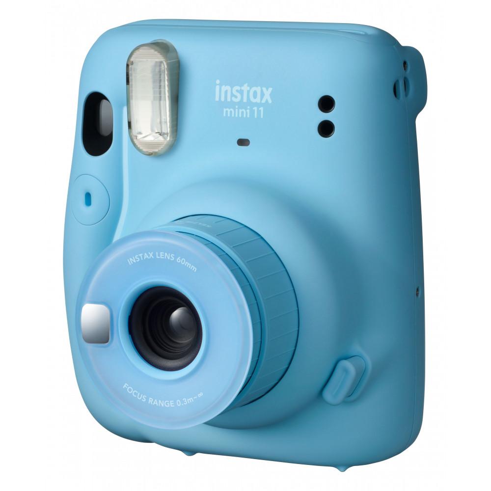 Câmera Fujifilm Instax Mini11 c/ função selfie e espelho frontal + 4 Clips Magnéticos
