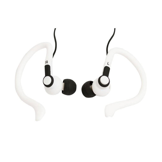 Fone de ouvido tipo auricular com microfone e controle de volume