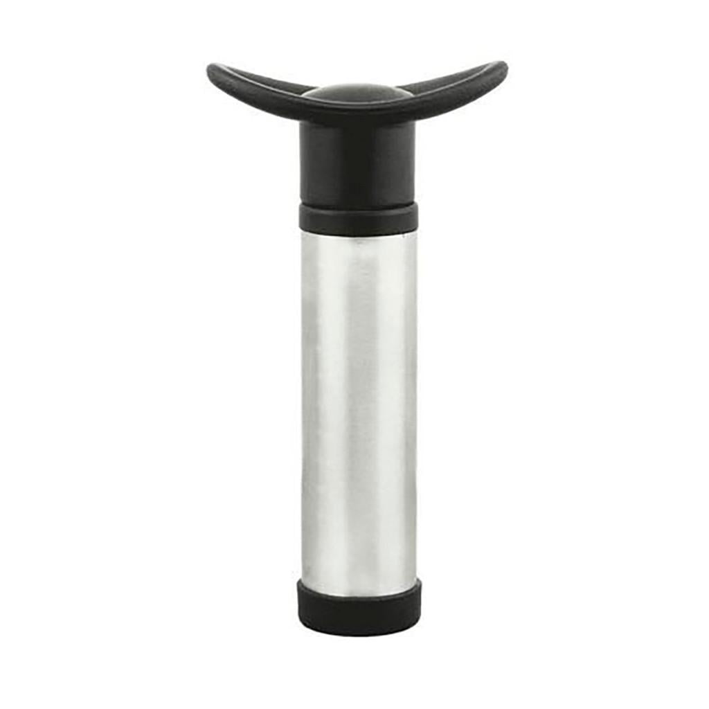 Conjunto com 5 peças em aço inox p/vinho com caixa